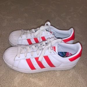 women’s red adidas shoes